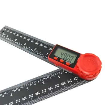 0-200 mm 0-300mm, Digitálny Meter Uhol Inclinometer Uhol Digitálne Pravítko Electron Goniometer Uhlomeru Uhol finder Merací Nástroj