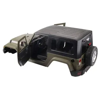 1:10 RC Rozsahu Truck Lezenie Auto Pevného Tela Shell Pre Jeep Wrangler Model Auta Shell Držiteľ Hračky, Príslušenstvo