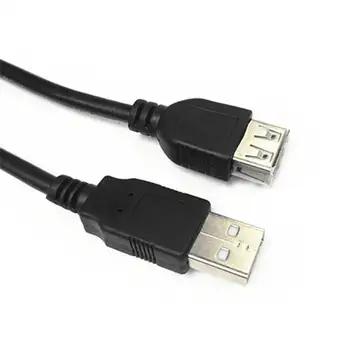 1.5 Meter USB Predlžovací Kábel Mužov a Žien Vysokej Plný Nízkej Rýchlosti Údaje Napájacie Káble Konektor Kábel Pre Klávesnicu Telefón s Fotoaparátom