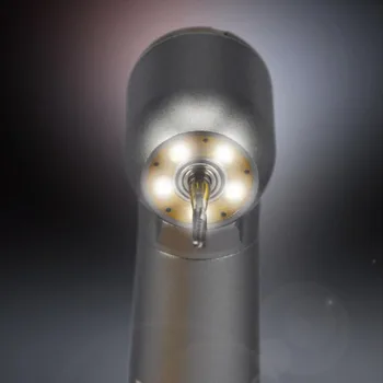 1 Kus Zubnej vysokorýchlostné Handpiece LED Kazety Vzduchu Turbíny Optický Štandard Hlava 2-jamkové/4-jamkové