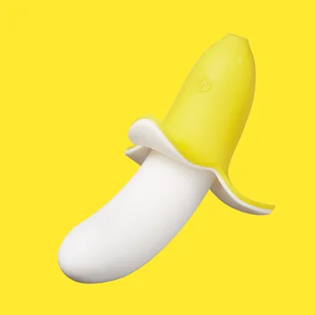 10 Rýchlosti Realistické Mliečna Dildo Banán Vibrátor Žena Masturbator G Mieste Stimuláciu Klitorisu Nepremokavé Sexuálne Hračky Pre Ženy