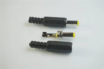 10 ks DIY 4,8 mm x 1.7 mm DC Napájací Konektor Samica kábel drôt spájkovanie Konektor Adaptéra barel dĺžka 11.2 mm