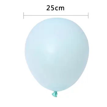 100ks 10 inch Macaron Pastel Balóny Svadby, Narodeninové Balóny, Party Baby Sprcha Dekorácie Balóny Latexové Hélium Globos
