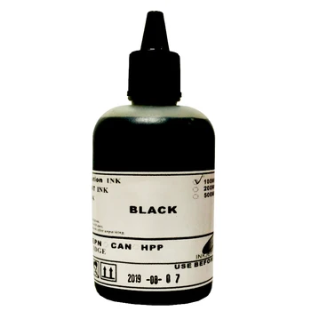 100ml Čierny Univerzálny Pigmentový Atrament Kompatibilný Pre Epson Všetky Atramentové Tlačiarne Väčšinu Atrament