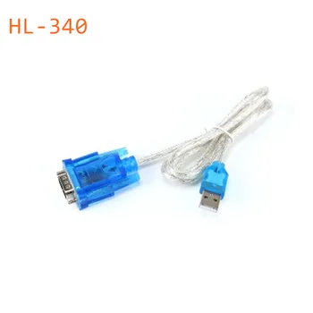 10pcs HL-340 Nový USB na RS232 Sériový Port COM PDA 9 pin DB9 kábel Kábel Adaptéra
