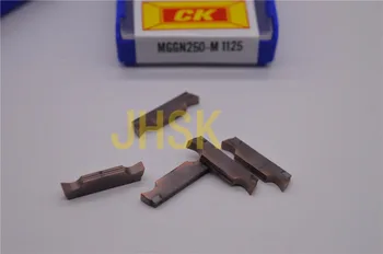 10pcs MGGN250-1125 M 2,5 mm Rezanie oceľových dielov,nehrdzavejúca oceľ liatina