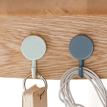 10pcs Punch-free Sticky háčik farbou vŕtať dvere bez nechtov stopových malých Objektov oblečenie hák nástenné závesné dekorácie