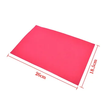 10pcs/set Najnižšiu Cenu A4 Hrubé Multicolor Hubky Pena Papiera Zložiť Papier na scrapbooking Plavidlá DIY Veľkosť: 26*18.5 cm