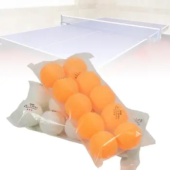 10pcs/taška Profesionálny Stolný Tenis Loptu 40 mm, 2.9 g 3-Hviezdičkový Ping Pong Gule Na Súťaž Školenia Športy, Pingpong Biela Žltá