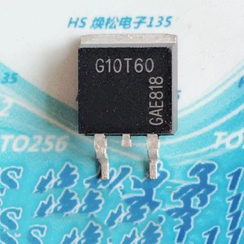 10pcs/veľa IGB10N60T G10T60 G10N60 NA-263 10A 600V Moc IGBT tranzistorov Na Sklade