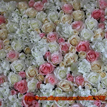 10pcs/veľa Umelého hodvábu rose a skúmie kvetinové steny svadobné pozadí dekorácie cesty vedú dekorácie TONGFENG