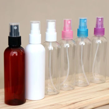 120ml Vody Rozprašovač Náhodné Farebné Prenosné nepriepustných Cestovné Prázdne Puzdra Plast Remover Lotion Spray Fľaša make-up Nástroj