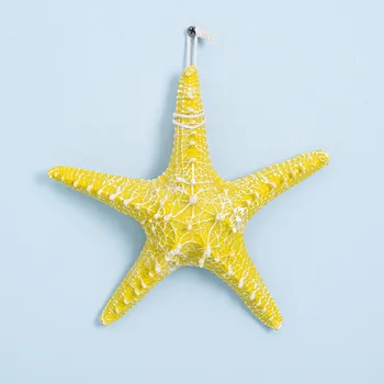 13/16/22 cm Tvorivé Farebné Starfishe DIY Umelé Prírodné Prst Sea Star Figúrky Foto Rekvizity Svadobné Domov Bar Stenu Decor