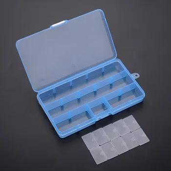15 priestor úložný box nastaviteľné úložný box prenosný domov úložný box šperky, elektronické časti, úložný box