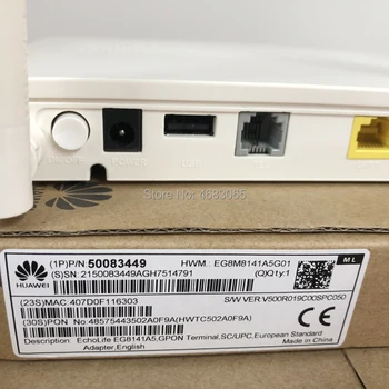 15pcs huawei EG8141A5 ont gpon onu 5dBi 1GE+3FE+1TEL+USB+WIFI English version FTTH modem router SC/UPC No Box