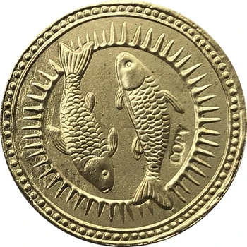 1619-1624 India-Britská 1 Mohur mince KÓPIU DOPRAVA ZADARMO vyrazili 21,5 mm