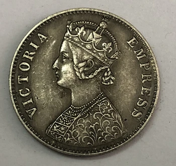 1866 - India Britské 1 Rupia - Victoria