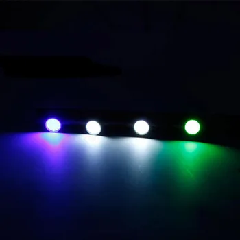 1PC LED Nočné Osvetlenie, 3W Super Svetlé Pozornosti Svetlomet vhodné Pre 20/25 mm Uhlíka Trubice, Rúry RC FPV Quadcopter UAV Časti Rastliny