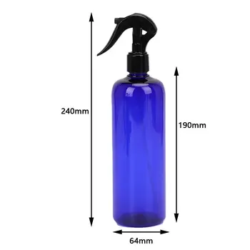 1PC Prázdne 500 ml Sprej Fľaše Sub-do fliaš Plastové Multicolor Naplniteľné Fľaše Kontajner Flip-top Dávkovanie make-up Nástroj
