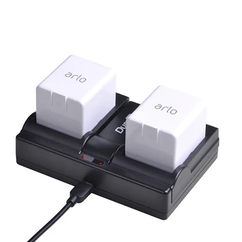 1PC USB Duálna Nabíjačka pre Arlo Bezpečnostné Svetlo & Arlo Pro Smart Home Kamery & Arlo Pro 2 & Arlo Ísť Batérie VMA4410