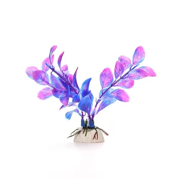 1PCS Akváriu Dekorácie Multicolor Umelé Rastliny akvárium Trávy kvetinový Ornament Dekor Krajiny