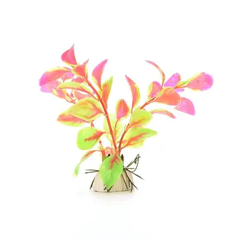 1PCS Akváriu Dekorácie Multicolor Umelé Rastliny akvárium Trávy kvetinový Ornament Dekor Krajiny