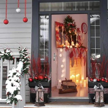1PCS Vianočné Sviečky s LED Čaj svetlo Sviečky na Vianočné Dekorácie Dekorácie Domov Sviečky, Svetlo Na Vianoce