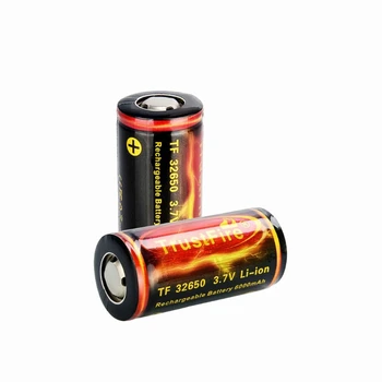 1Pc Flat Top 32650 6000mAh Li-ion 3,7 V Nabíjateľná Lítiová Batéria pre Baterku a viac Digitálne Produkty