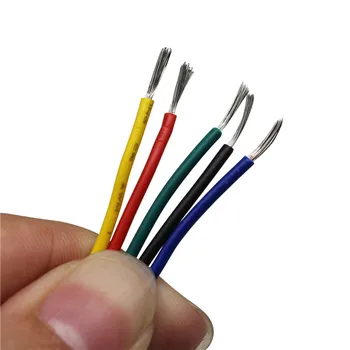 1meter UL 1007 20 AWG 10 farieb voliteľné drôtov a káblov pocínovaného medeného drôtu DIY elektronické ostnaté drôty drôt