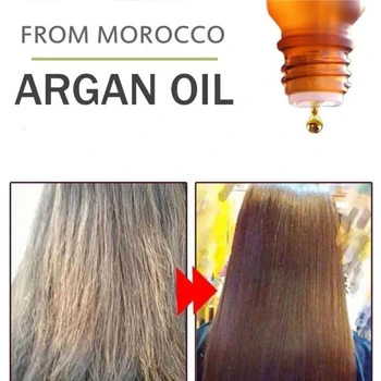 1pc Nové 10 ml Maroko Arganový Olej Čisto Prírodné Hydratačné Suché Vlasy, Poškodené Údržbu, Opravy Liečba Maska na Vlasy Móda