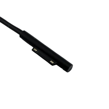 1x DC Výkon 5,5 x.2.1 mm Žena Adaptér pre Nabíjačku Konektor Nabíjania Kábel Kábel pre Microsoft Surface Pro3 15 cm