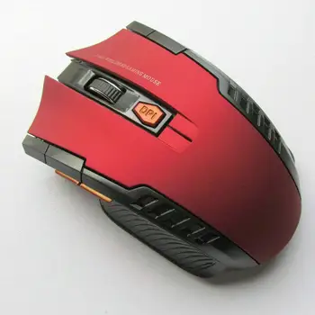 2.4 G Bezdrôtová Myš Optická Myš s USB 2.0 Prijímač Prenosný Ergonomic Gaming Mouse 1200 DPI Mini Myši pre PC a Herné Notebooky