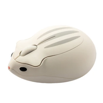2.4 G Bezdrôtová Optická Myš Roztomilý Škrečok Cartoon Počítačovej Myši, Ergonomický Mini 3D 35EA