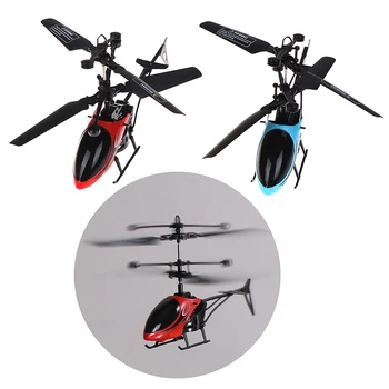 2 CH 2 Kanálový RC Vrtuľník Mini Rc Drone S Gyro Crash Odolný Rc Hračky Pre Chlapca, Deti Darček Červená Žltá Modrá
