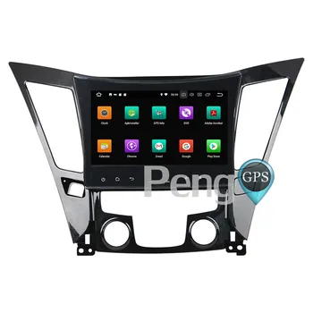 2 Din Android 8.0 Auto CD DVD Prehrávač 8Core GPS Navigácia pre SONÁTA 2011-2013 Stereo 1080P HD Displej, Autoradio Headunit FM