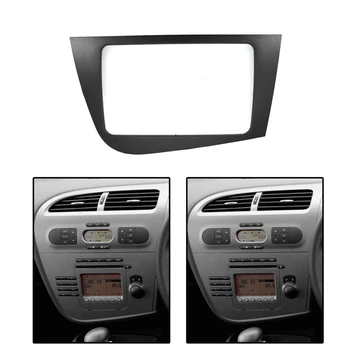 2 Din Rám Dvd Navigačný o Panel pre SEAT Leon 2005-2012 (RHD) Auto Stereo Rádio Fascia Panel Výbava Auta