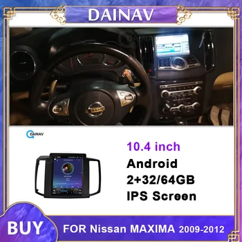 2 Din Stereo Prijímač Auta GPS Navigácie Multimediálne DVD prehrávač Na Nissan Maxima 2010 Car Audio Stereo Rádio