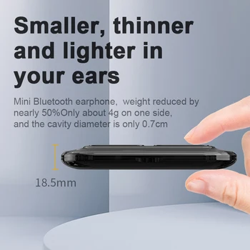 2 Farba TWS Slúchadlá XG49 Dotknite sa položky Bezdrôtové pripojenie Bluetooth Stereo Slúchadlá Športové Slúchadlá, Binaural Hovor Odtlačkov prstov Dotyk Auriculares