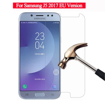2 KS Tvrdeného Skla pre Samsung Galaxy J5 2017 Screen Protector Samsung J4 J6 Plus Ochranné Sklo J 5 6 J4Plus J6Plus Film