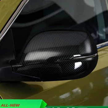 2 ks ABS Uhlíkových vlákien štýl Dverí Bočné Spätné Zrkadlo Pokrytie Výbava Pre Honda CR-V Roku 2017 2018 2019 Príslušenstvo Auto Styling