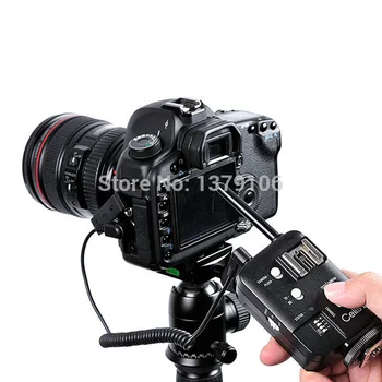 2 ks Godox Buniek II 1/8000s Bezdrôtový Vysielač Spustenie Auta pre Canon EOS Camera Speedlite a Štúdiových Bleskov