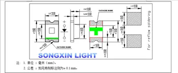 200PCS/Veľa 0805 SMD LED Diódy Červená led dióda 0805 (2012) SMD LED Dióda Auta Lampa Čip Svetlo Korálky