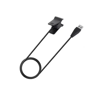 200pcs Poplatok Za Náhradné USB Nabíjací Kábel pre Inteligentné Hodinky Fitbit Alta 100 cm s reset funkcia Nabíjania Kábel Linky