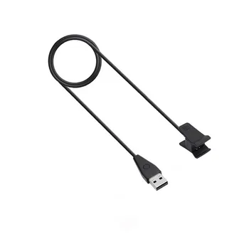 200pcs Poplatok Za Náhradné USB Nabíjací Kábel pre Inteligentné Hodinky Fitbit Alta 100 cm s reset funkcia Nabíjania Kábel Linky