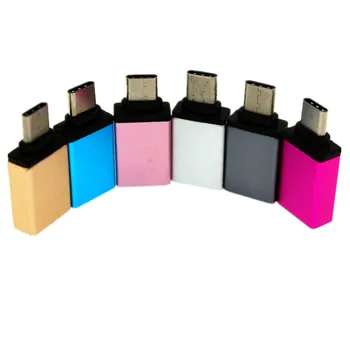 200pcs/veľa USB 3.1 Typu C, USB 3.0 Female OTG kábel Príslušenstvo Zväzky Pre Macbook /Lenovo ZUK Z1/Pixel C/Nokia N1