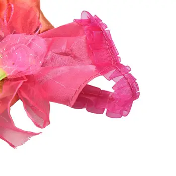 2016 Nové Bábiky, Príslušenstvo Bábika Šaty Módne Ranbow Jediný Ramenný Rose Šaty Pre 11