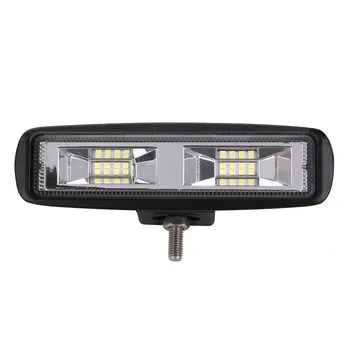 2018 1 Ks LED, Auto Light Bar Pracovná Lampa 24W Vodotesný IP68 6000K Odolné pre Jazdu CSL88