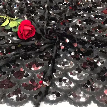 2018 Bielej farby afriky čipky tkaniny vysokej kvality francúzsky guipure čipky textílie nový príchod 3 d kvety flitrami čipky textílie