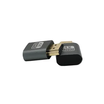 2018 HOT PREDAJ VGA Virtuálne Zobrazenie Adaptér HDMI 1.4 DDC EDID Figuríny Zapojte Displej Emulátor výrobnú Cenu Dropshipping