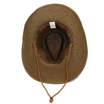 2019 Lete Žien Klobúk Okraj Lady Beach Sun Hat Bežné Panama Slamený Klobúk Spp Slnečná Clona Muži Spp Muž Sombrero Chapeau Femme AE0006